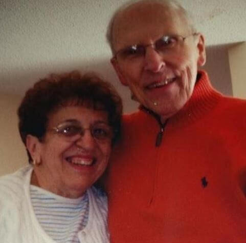 Thomas J. Thibodeau Sr. with his wife Ann M Thibodeau.